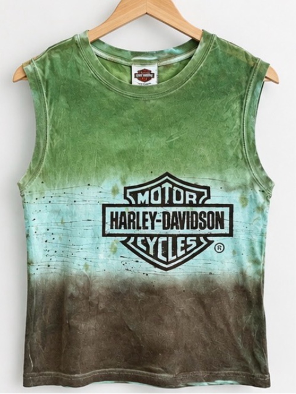 Harley-Davidson Tie-Dye Sleeveless Muscle Tee – Size 2XL NWOT